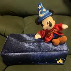 【美品タグ付】Disney ミッキーマウス ティッシュカバー