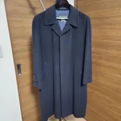 【美品】BURBERRY　ロングコート　ネイビー　Lsize相当
