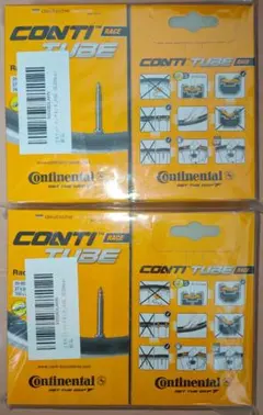 コンチネンタル チューブ 4本セット 700×20-25C（仏式60mm）のサムネイル