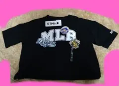 半額【値下げ不可】新品　140　メジャーリーグ　MLB 半袖　Ｔシャツ　刺繍