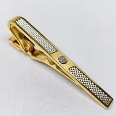 dunhill ネクタイピン ゴールド シルバー コンビカラーのサムネイル