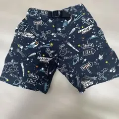GLOBAL WORK キッズ ハーフパンツ 宇宙柄 M 送料込み　100