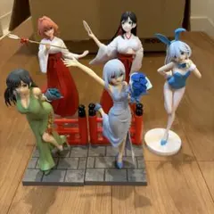 乱*花様 アマガミさんフィギュア５体のサムネイル