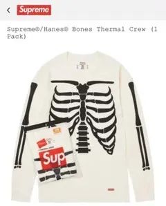 Supreme/Hanes Bones Thermal Crew XL