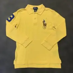 Polo by Ralph Lauren 長袖ポロシャツ 6イエロービックポニー