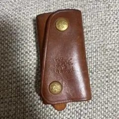 IL BISONTE レザー キーケース ブラウン