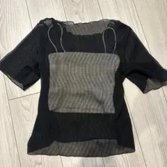 MURUA ムルーア シアーシャツ 半袖トップスのサムネイル