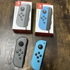 Nintendo Switch Joy-Con グレー ブルー　ジャンク
