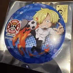 ワンピース ONE PIECE ラウンドワン サンジ 缶バッジ - メルカリ