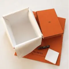 エルメス 空箱 079 保存袋付き ボリード31 バーキン30 BOX オレンジ