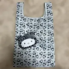 ハローキティ エコバッグ 収納ポーチ付き ヒョウ柄