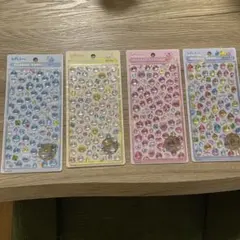 【正規品】ボンボンドロップシールミニ しずくちゃん うるおいちゃん 4枚セット