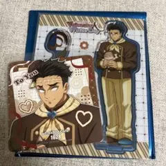 鬼滅の刃 バレンタイン 悲鳴嶼行冥 アクリルスタンド コースター 缶バッジ 新品