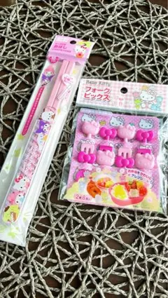 サンリオキャラクターズ おはし＆ピックス セット