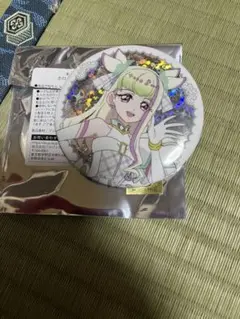 キュアズキューン　ホログラム缶バッジ　ブルジュラ　3弾　キミとアイドルプリキュア