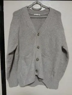 GU 長袖 カーディガン ベージュ