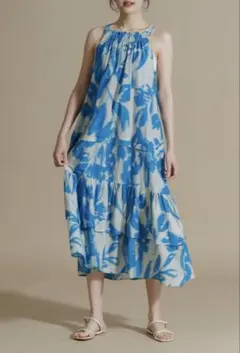 Ameri VINTAGE 花柄キャミワンピースセット - メルカリ