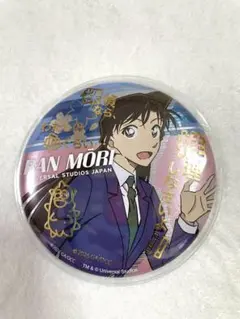 新品未使用！！USJの『名探偵コナン』毛利蘭の缶バッジ！！