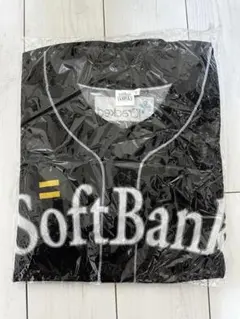 SoftBank Hawks ユニフォーム Lサイズ 黒(未開封)