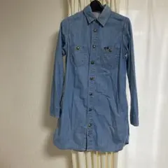 Lee デニムシャツワンピース 長袖