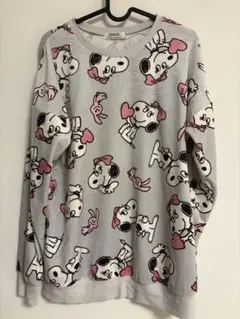 aimerfeel Mサイズ パジャマ 部屋着 SNOOPY グレー