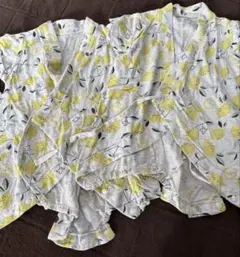 ロンパース　甚平風　ロンパース　80 サイズ　2枚セット　双子　ベルメゾン