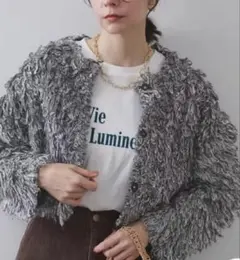 新品　定価8,800円　カーディガン　OPAQUE.CLIP ジャケット