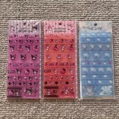 新品未使用　タイルシール　クロミ　マイメロ　キティ