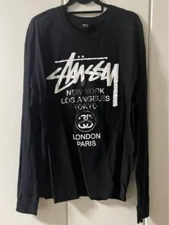 STUSSY×DSM コラボワールドツアーロングTシャツXL