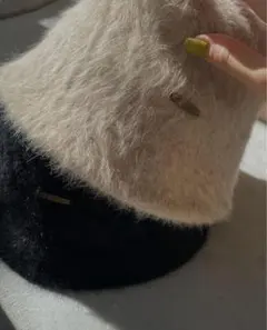 Ameri アメリ シャギー バケットハット 帽子 モヘア