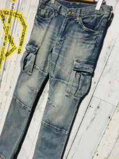 CAMBIO Nagine コラボ ストレッチ カーゴパンツ デニム y2kのサムネイル