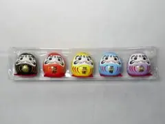 ミニ達磨 5色セット 縁起物 置物 - メルカリ