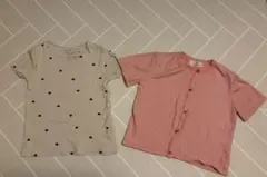 キッズ・女の子　H&M トップス 2点セット134/140cmのサムネイル