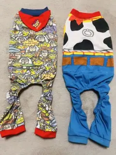 トイ・ストーリー つなぎ犬服 2点セット　ディズニー