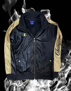 00s archive Champion 黒金　ジャージ　y2k お兄系　平成