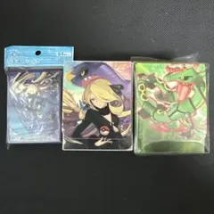 ポケモンカード　デッキケース　デッキシールド　まとめ売り⑤ シロナ　レックウザ