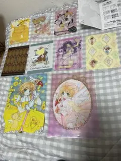 カードキャプターさくら　クリアファイル　ガチャ　一番くじ　セット　おまけつき