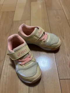 asics スニーカー　オレンジ　16.5cm