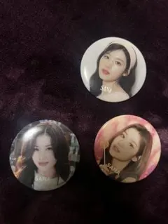 サナ　缶バッジ