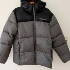 Columbia グレー ブラック ダウンジャケット M