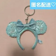 【激安♡即購入可】ディズニーランド　ミニーカチューシャ　キーホルダー