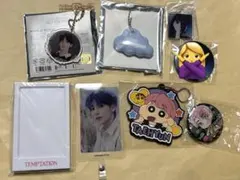 TXT テヒョン　マシュマロキーホルダー　缶バッジ　グッズセット