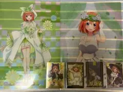 五等分の花嫁 中野四葉 クリアファイル セット