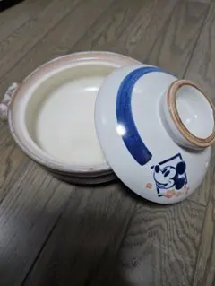 ディズニーランド　ミッキー　土鍋　20cm　未使用のサムネイル