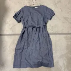 マッキントッシュフィロソフィー　リネン　ワンピース　サイズ38