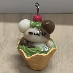 くま抹茶パフェキーホルダー