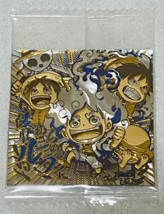 ワンピース 大海賊シール ウエハース SW14-01 USGR＋ ルフィ