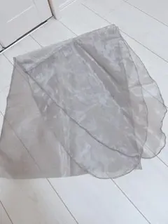 新品　ライトグレー シフォン ストール　結婚式　お呼ばれ　パーティ　ドレス