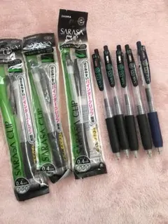 SARASACLIPボールペン8本セット