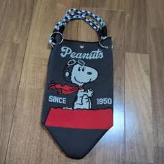 PEANUTS スヌーピーフライングエース ニット バッグのサムネイル